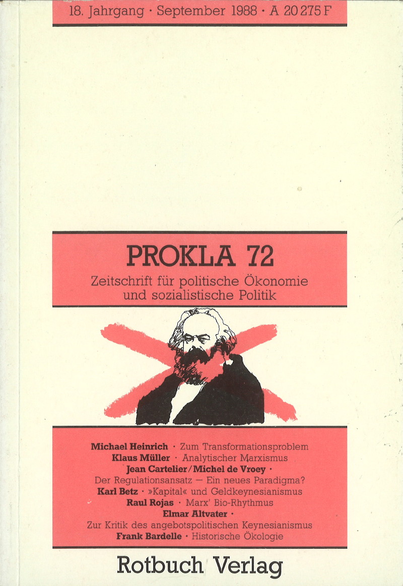 					Ansehen Bd. 18 Nr. 72 (1988): Marxismus ohne Marx
				