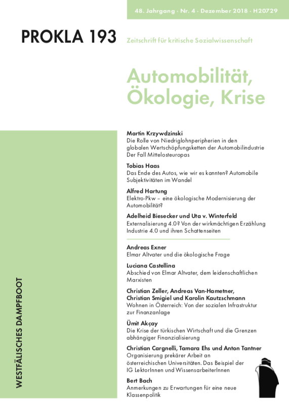 					Ansehen Bd. 48 Nr. 193 (2018): Automobilität –Krise – Ökologie
				
